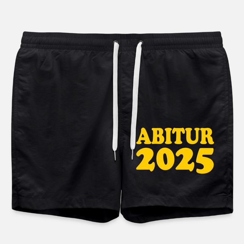 Abitur 2025 - Short de bain - noir
