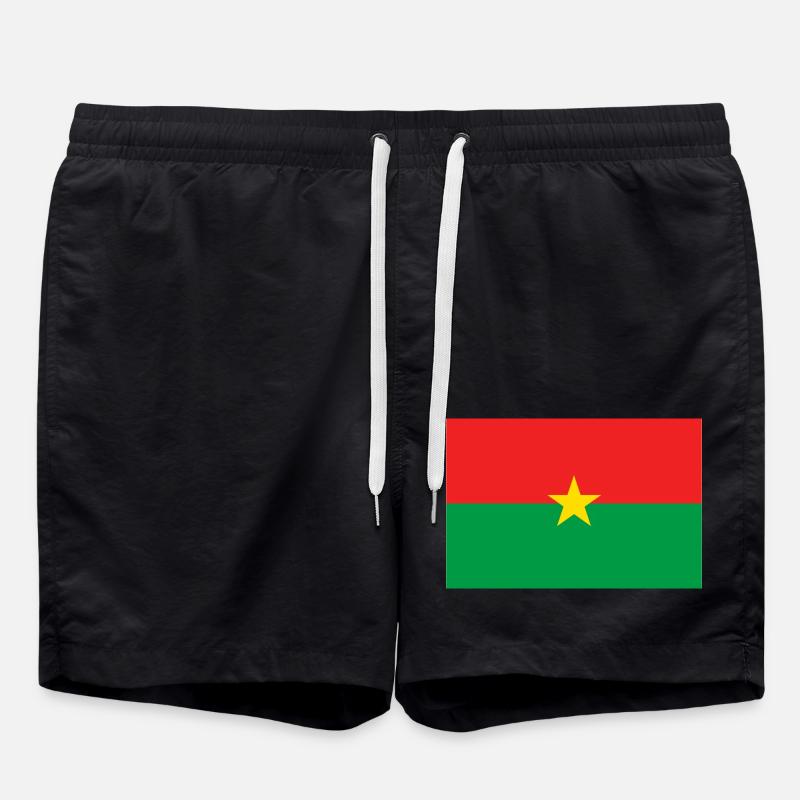 Burkina - Swim Trunks - black