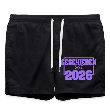 2026 - Short de bain - noir - Devant - AI Model Male 185 light (185cm)