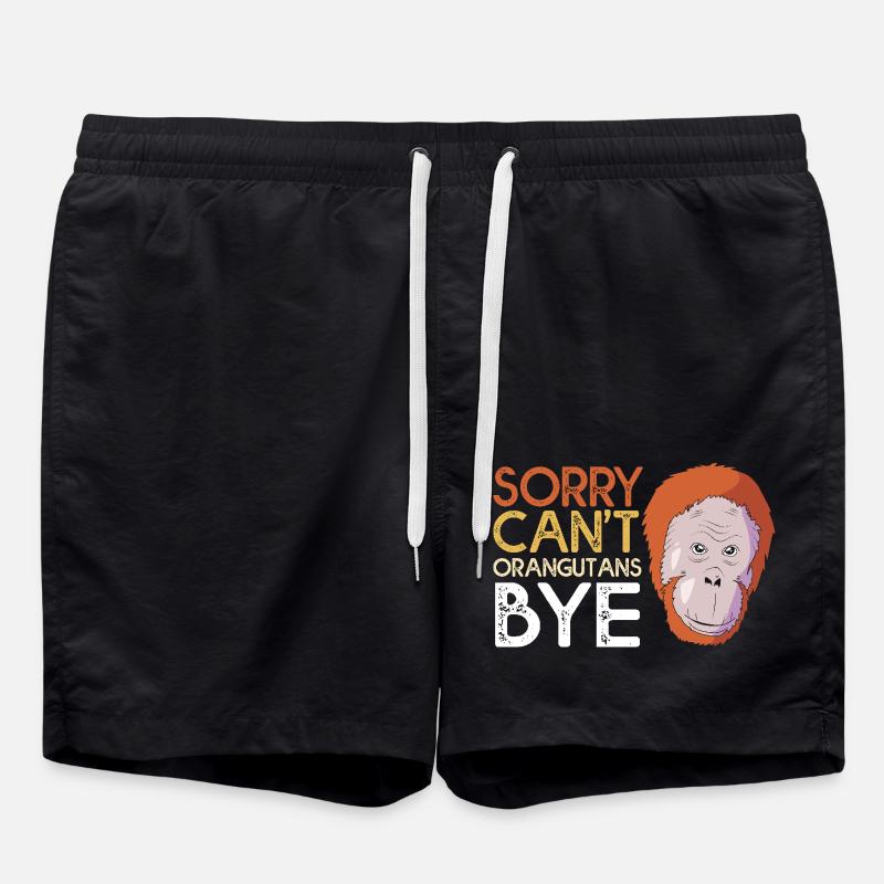 Orang Utan - Swim Trunks - black