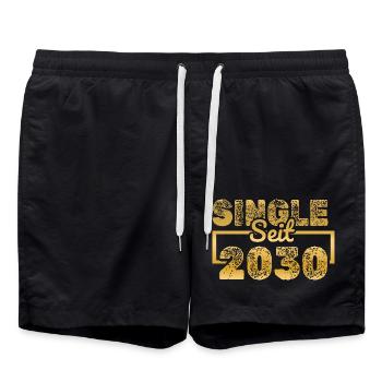 2030 - Short de bain - noir - Devant - AI Model Male 185 light (185cm)