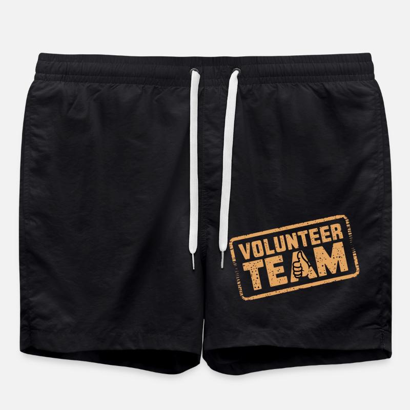 Volunteer Team 17 - Badeshorts - Schwarz