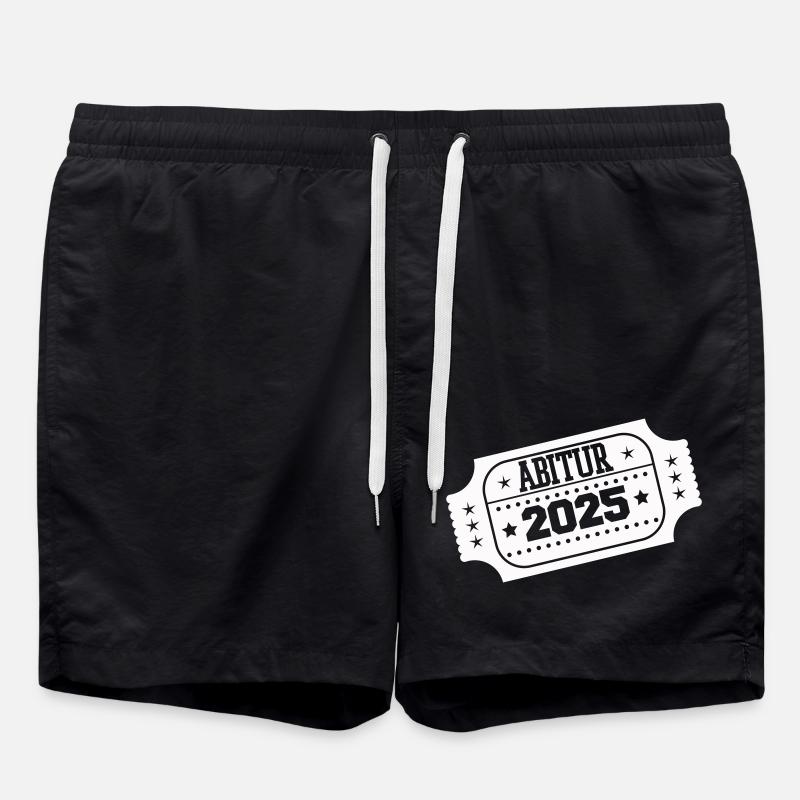 Abitur 2025 stamp - Swim Trunks - black