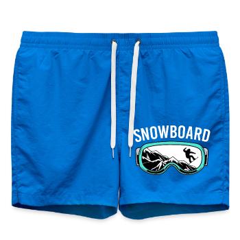 Snowboard Snowboard Vacances snowboard Snowboarders - Short de bain - cobalt blue - Devant