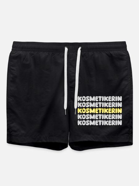 Gift for beautician - Swim Trunks - black