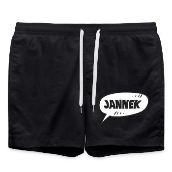Jannek Jannek - Swim Trunks - black - Front - AI Model Male 185 light (185cm)