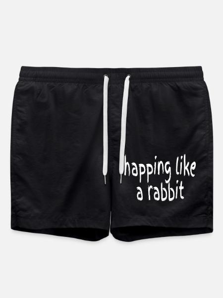 Sautillant comme un lapin - Short de bain - noir