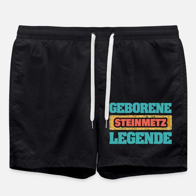 Gift for stonemason - Swim Trunks - black