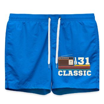 Anniversary 1931 retro classic - Swim Trunks - cobalt blue - Front