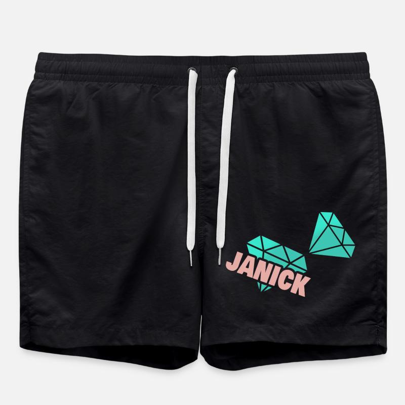 Papa Janick - Swim Trunks - black
