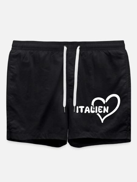 Italy Italy - Swim Trunks - black