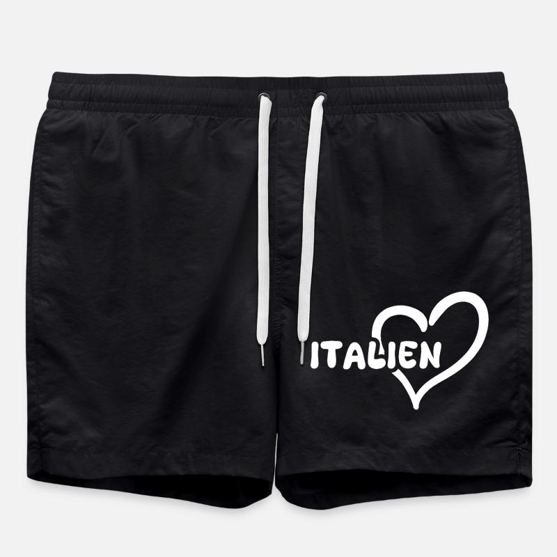 Italie Italie - Short de bain - noir