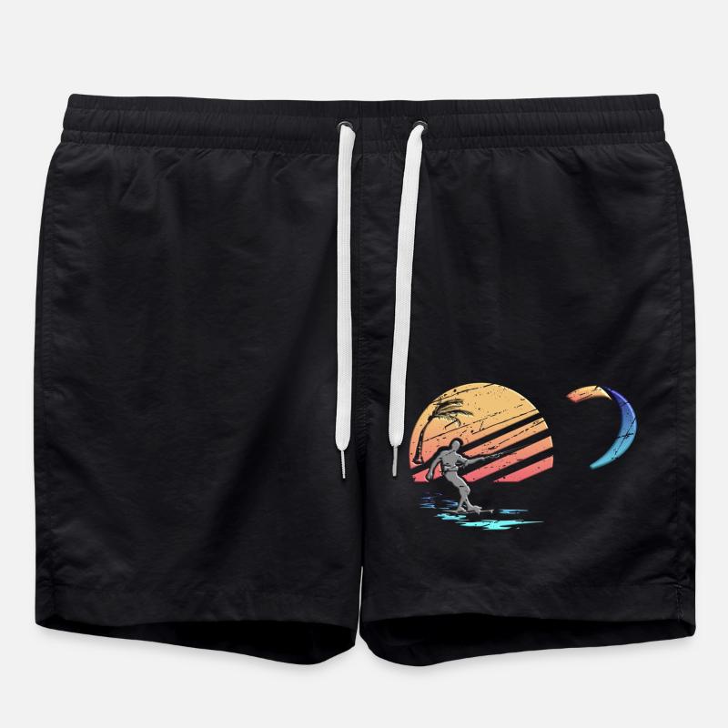 Go Kite - Swim Trunks - black