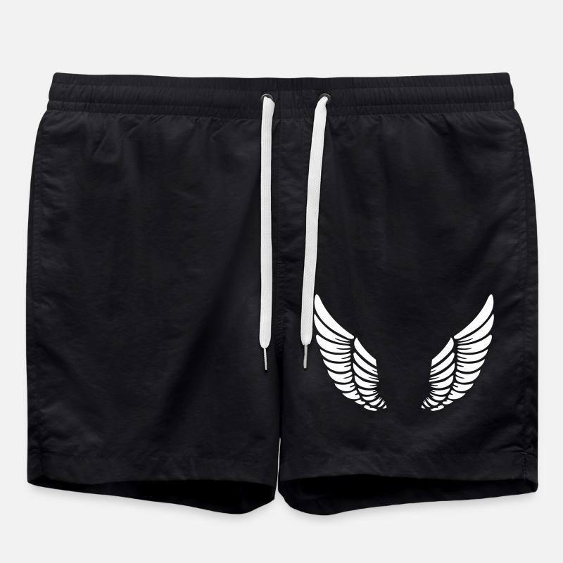 aile - Short de bain - noir