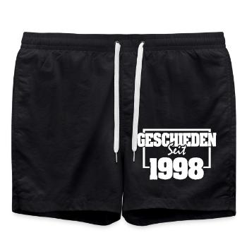 Proverbs 1998 - Swim Trunks - black - Front - AI Model Male 185 light (185cm)