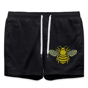 abeille - Short de bain - noir - Devant - AI Model Male 185 light (185cm)