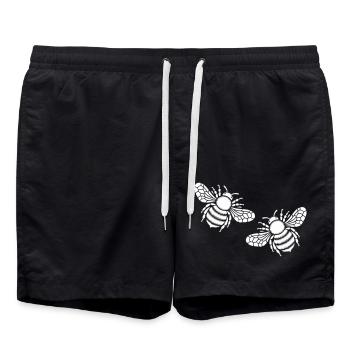 Abeille 2 - Short de bain - noir - Devant - AI Model Male 185 light (185cm)