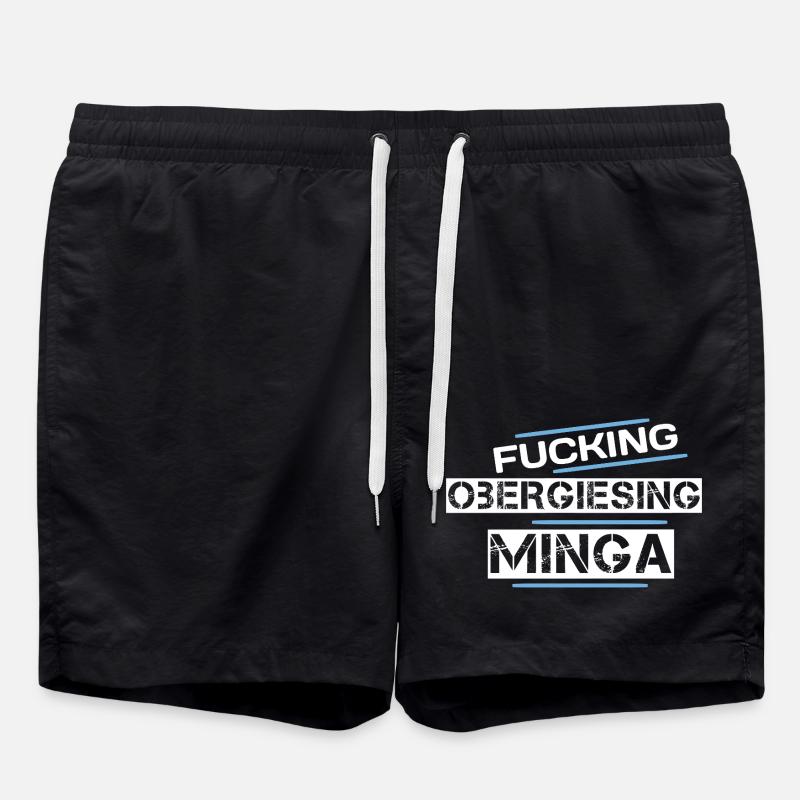Obergiesing - Badeshorts - Schwarz