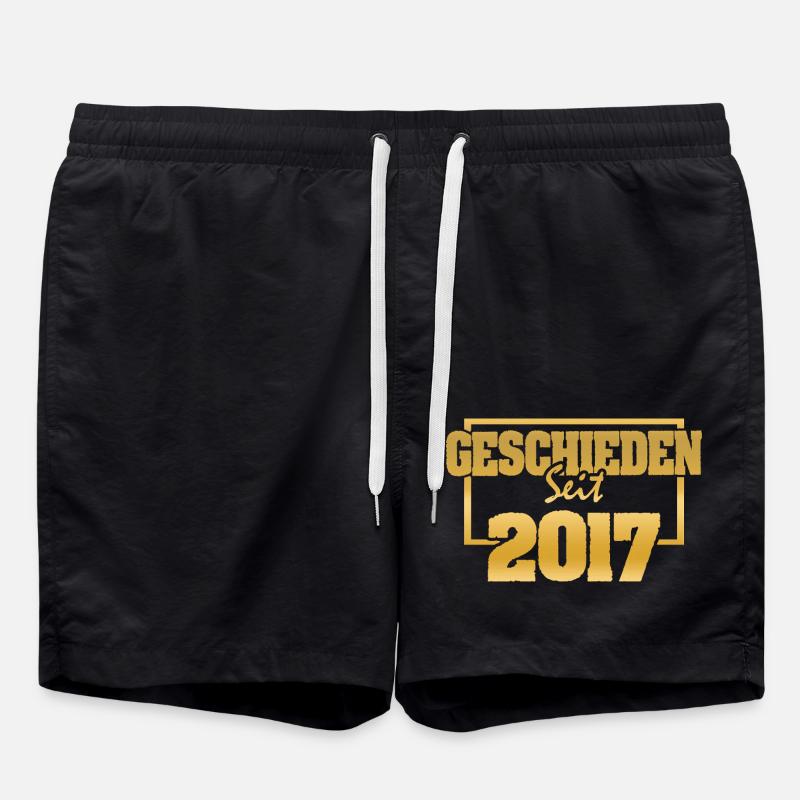 Hochzeit 2017 - Badeshorts - Schwarz
