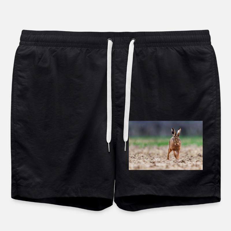 000 4886 - Swim Trunks - black