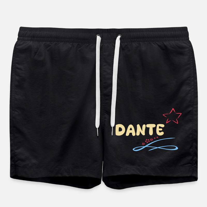 Geschenk Dante - Badeshorts - Schwarz