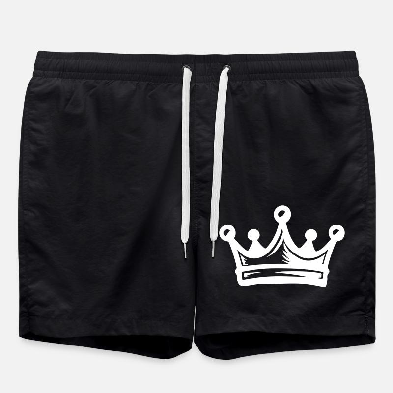 Couronne Roi - Short de bain - noir