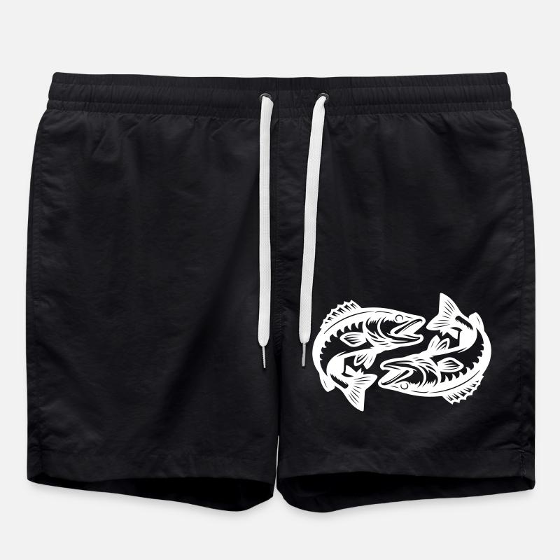 Brochet - Short de bain - noir