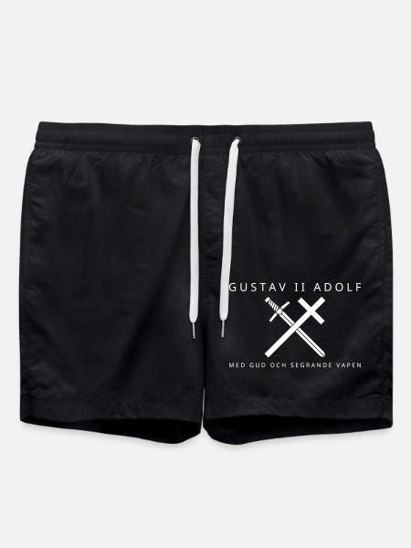 Gustav II Adolf - Swim Trunks - black