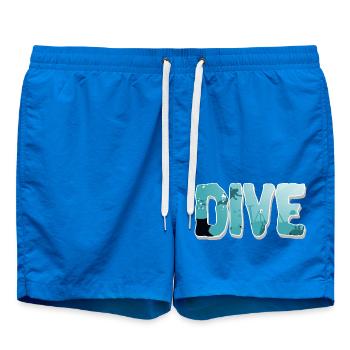 Diving Divers - Swim Trunks - cobalt blue - Front