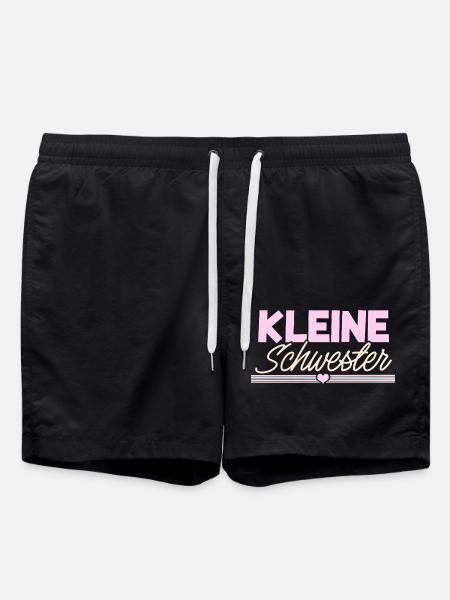 Kleine Schwester - Badeshorts - Schwarz