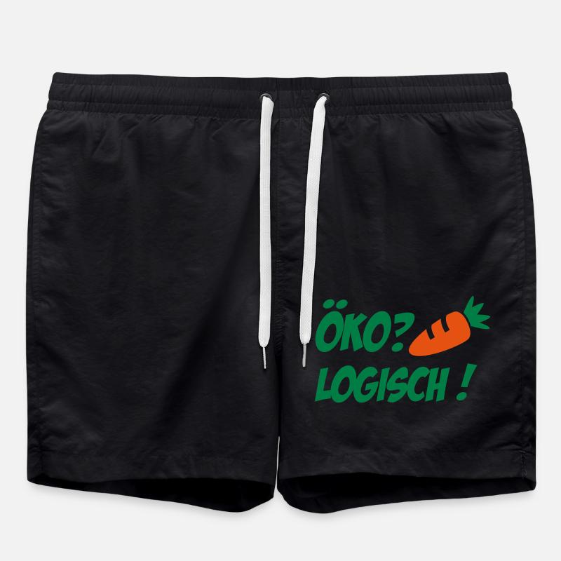 Ecologically - Swim Trunks - black