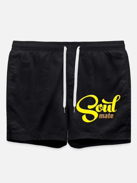 Soulmate - Swim Trunks - black