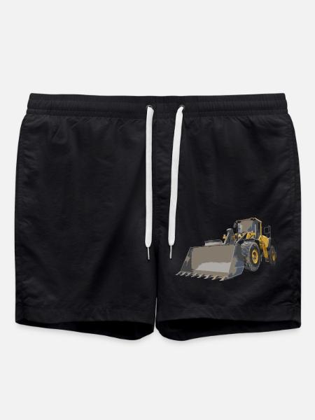 Radlader - Badeshorts - Schwarz