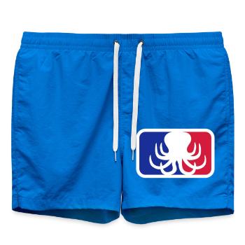 sport logo pieuvre pieuvre poulpe pieuvre tentacule - Short de bain - cobalt blue - Devant