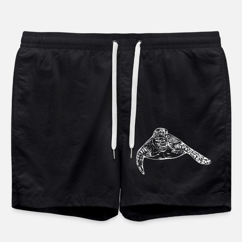 tortue - Short de bain - noir
