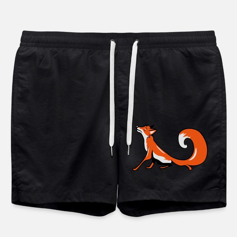 Fuchs vain drôle - Short de bain - noir