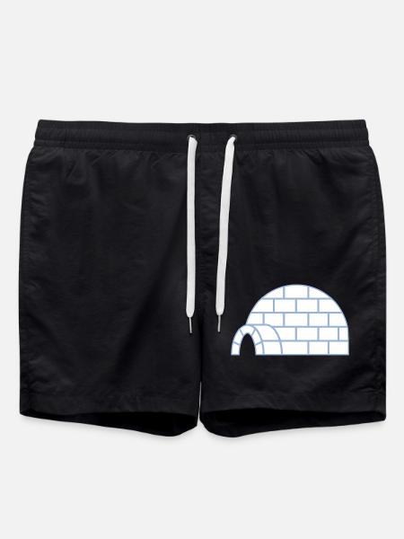 igloo - Swim Trunks - black