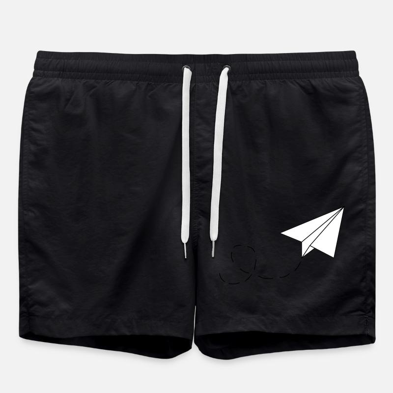 PAPER FLYER - Swim Trunks - black