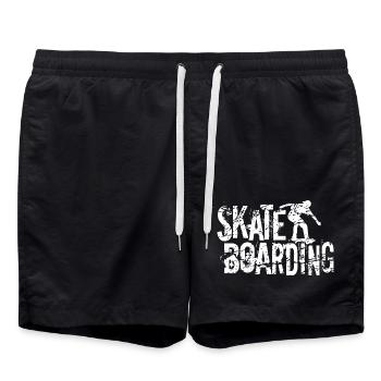 Skateboarding - Badeshorts - Schwarz - Vorne - AI Model Male 185 light (185cm)