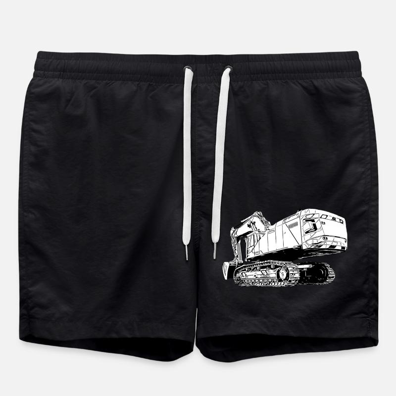 Pelles - Short de bain - noir