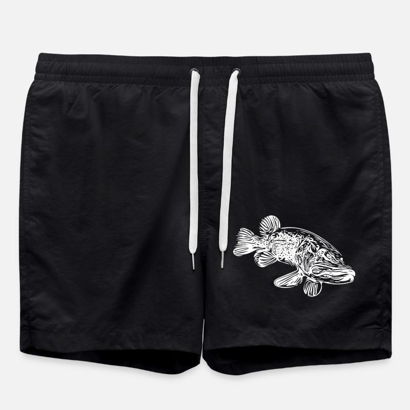Hecht - Badeshorts - Schwarz