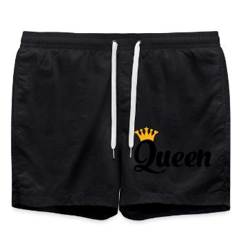 queen - Short de bain - noir - Devant - AI Model Male 185 light (185cm)