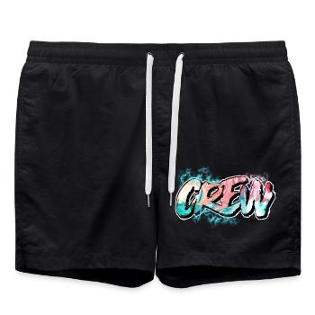 Équipage - Short de bain - noir - Devant - AI Model Male 185 light (185cm)