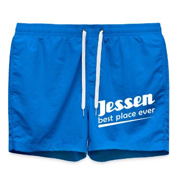Jessen - Stadt best place ever - Badeshorts - Cobalt blue - Vorne