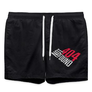 404 not found Error - Swim Trunks - black - Front - AI Model Male 185 light (185cm)