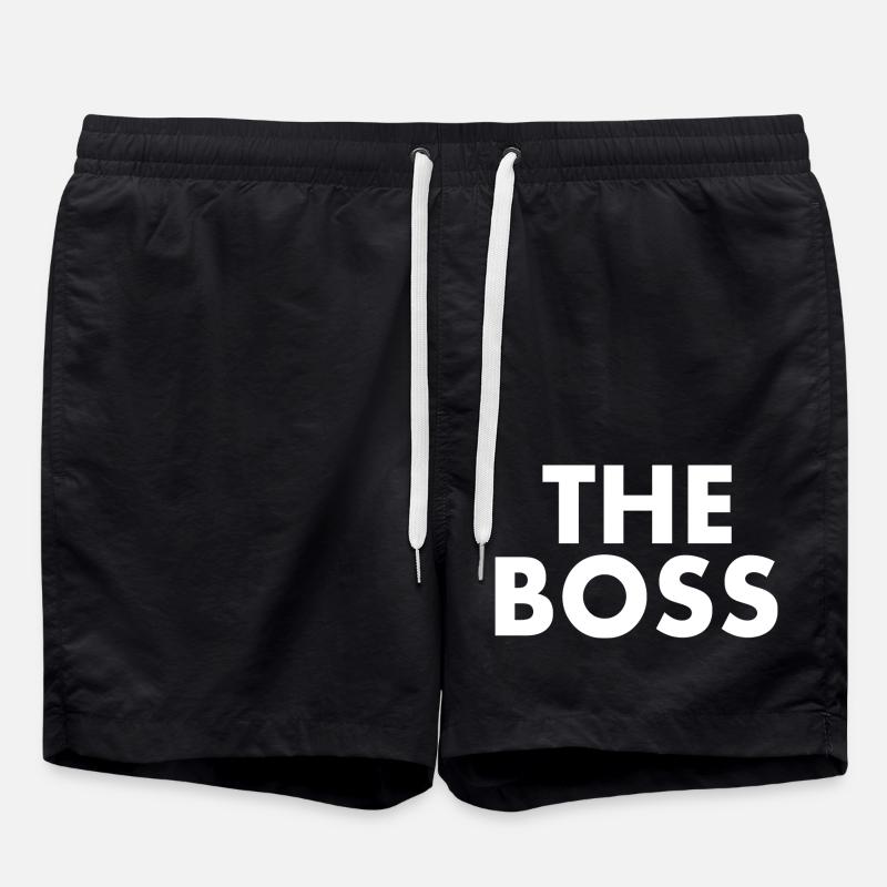 The boss - Short de bain - noir