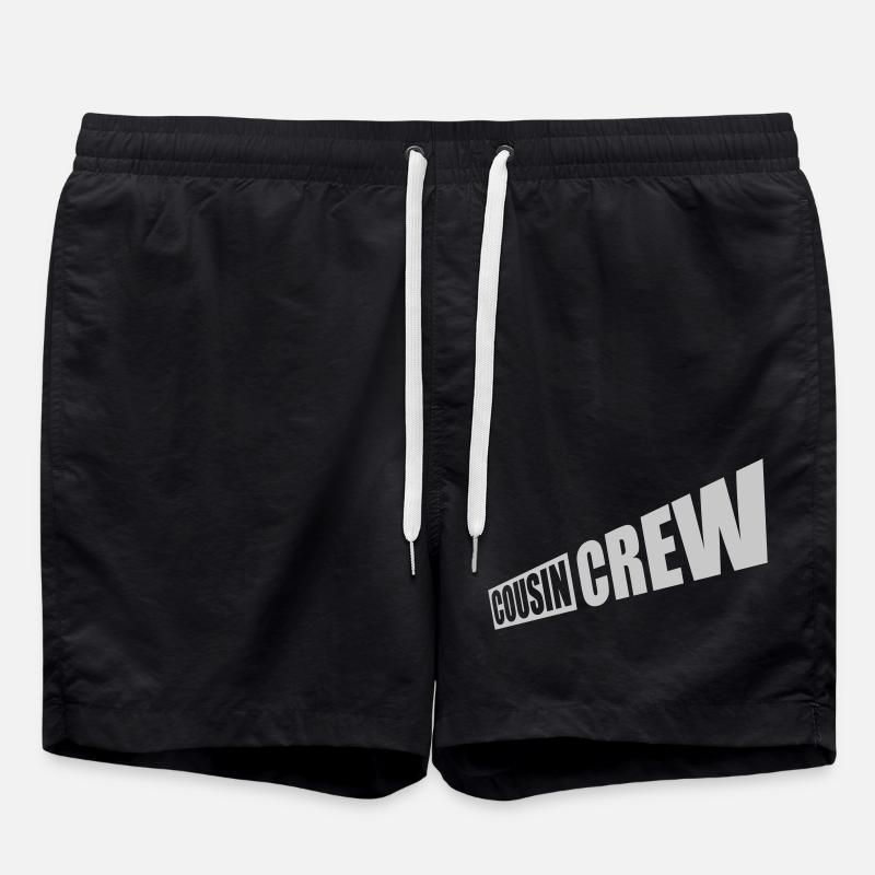 Leader Cousin Crew Team - Swim Trunks - black