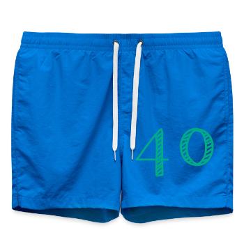 40 JAHRE. 40-jähriges JUBILÄUM. JUBILÄUM 40 JAHRE. 40 - Badeshorts - Cobalt blue - Vorne