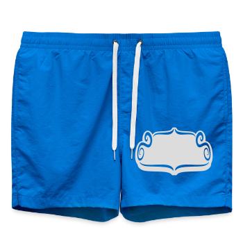 Cadre ornement artistique décoratif - Short de bain - cobalt blue - Devant
