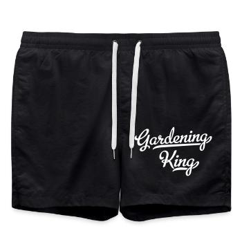 Garten - Badeshorts - Schwarz - Vorne - AI Model Male 185 light (185cm)